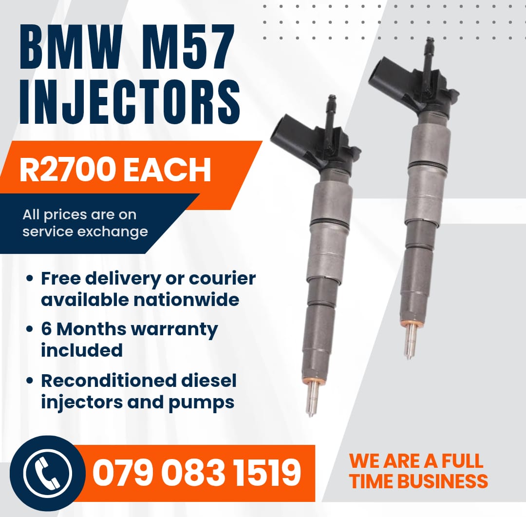 BMW M57 INJECTORS FOR SALE WITH WARRANTY INCLUDED - Private Seller BMW M57 INJECTORS FOR SALE WITH WARRANTY INCLUDED - Private Seller