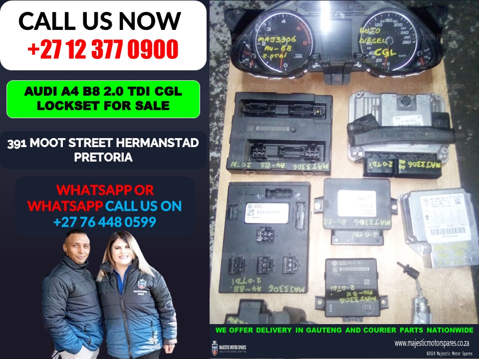 Audi A4 B8 2.0 TDI CGL Lockset for Sale - Private Seller Audi A4 B8 2.0 TDI CGL Lockset for Sale - Private Seller