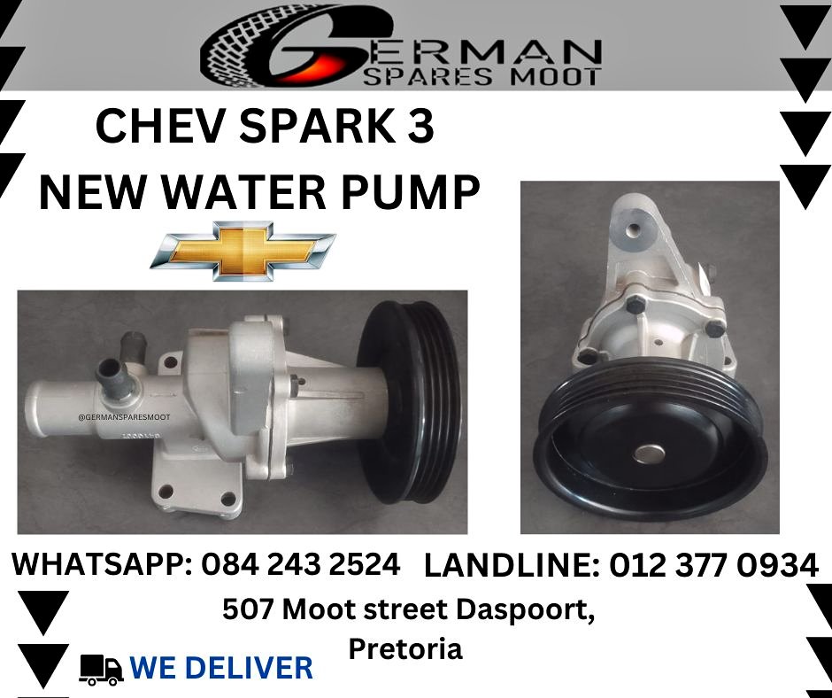 Chev Spark 3 New Water Pump Chev Spark 3 New Water Pump