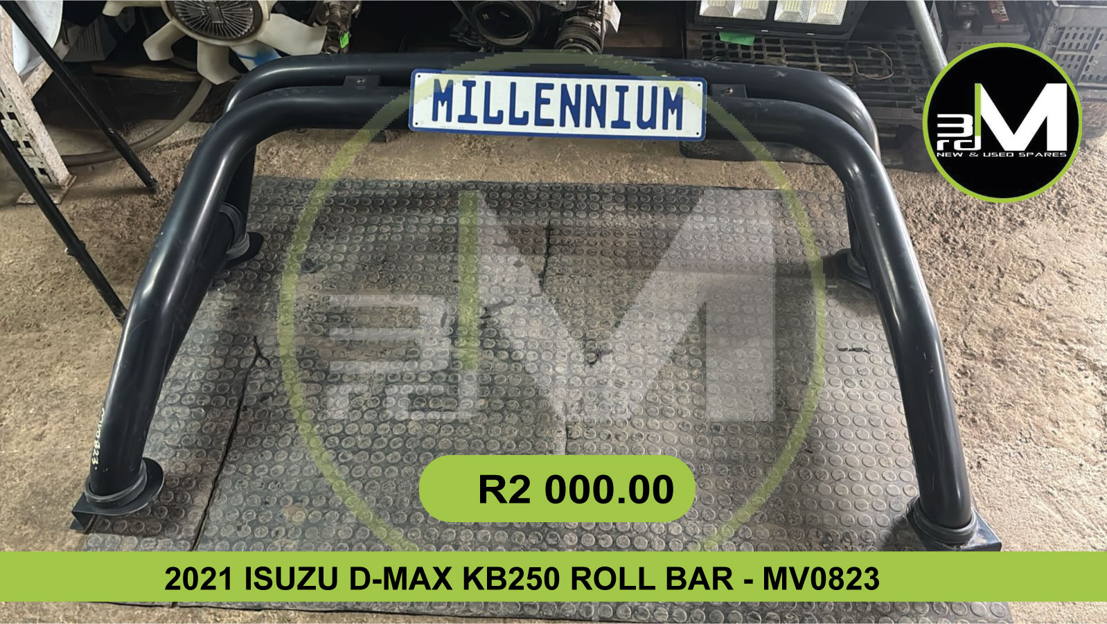 2021 ISUZU D-MAX KB250 ROLL BAR - MV0823 - Private Seller