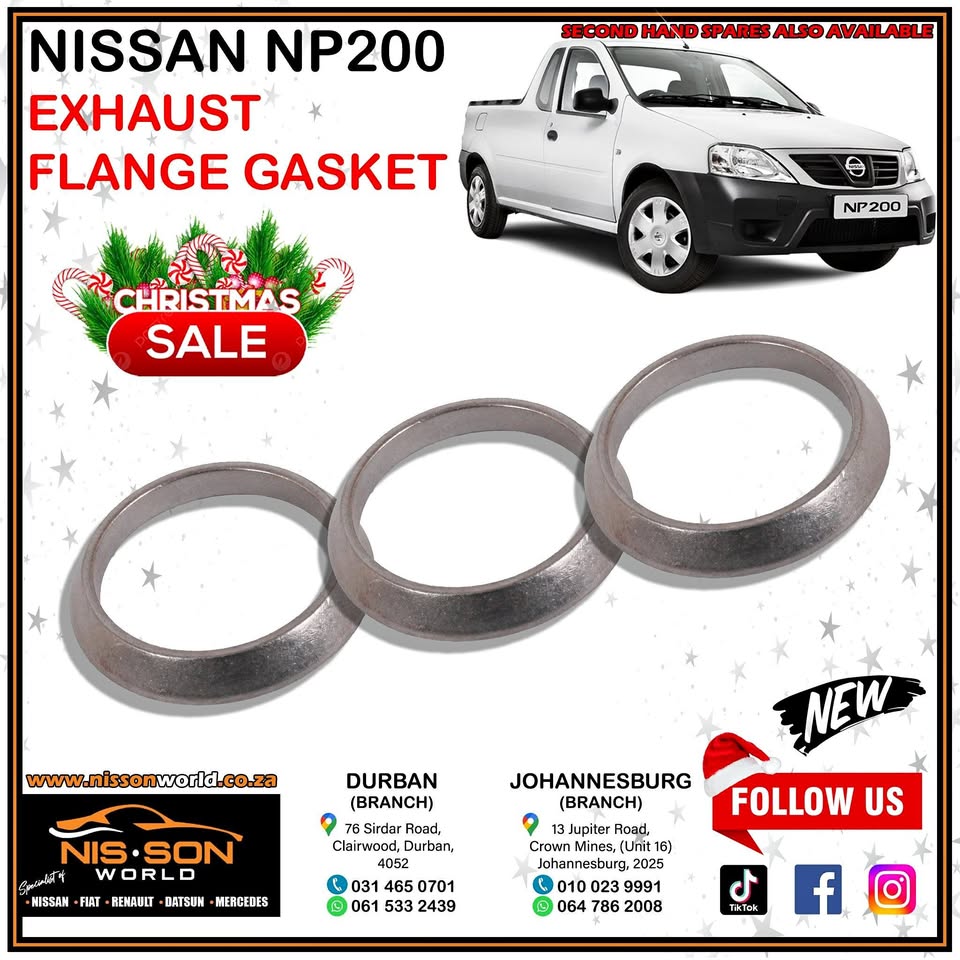 NISSAN NP200 EXHAUST FLANGE GASKET - Private Seller NISSAN NP200 EXHAUST FLANGE GASKET - Private Seller