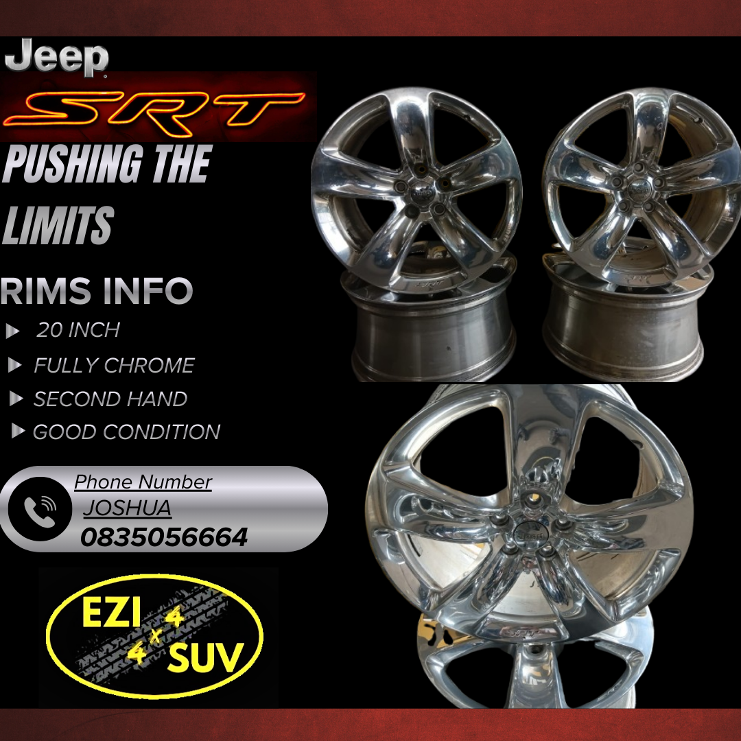Jeep SRT rims - Private Seller Jeep SRT rims - Private Seller