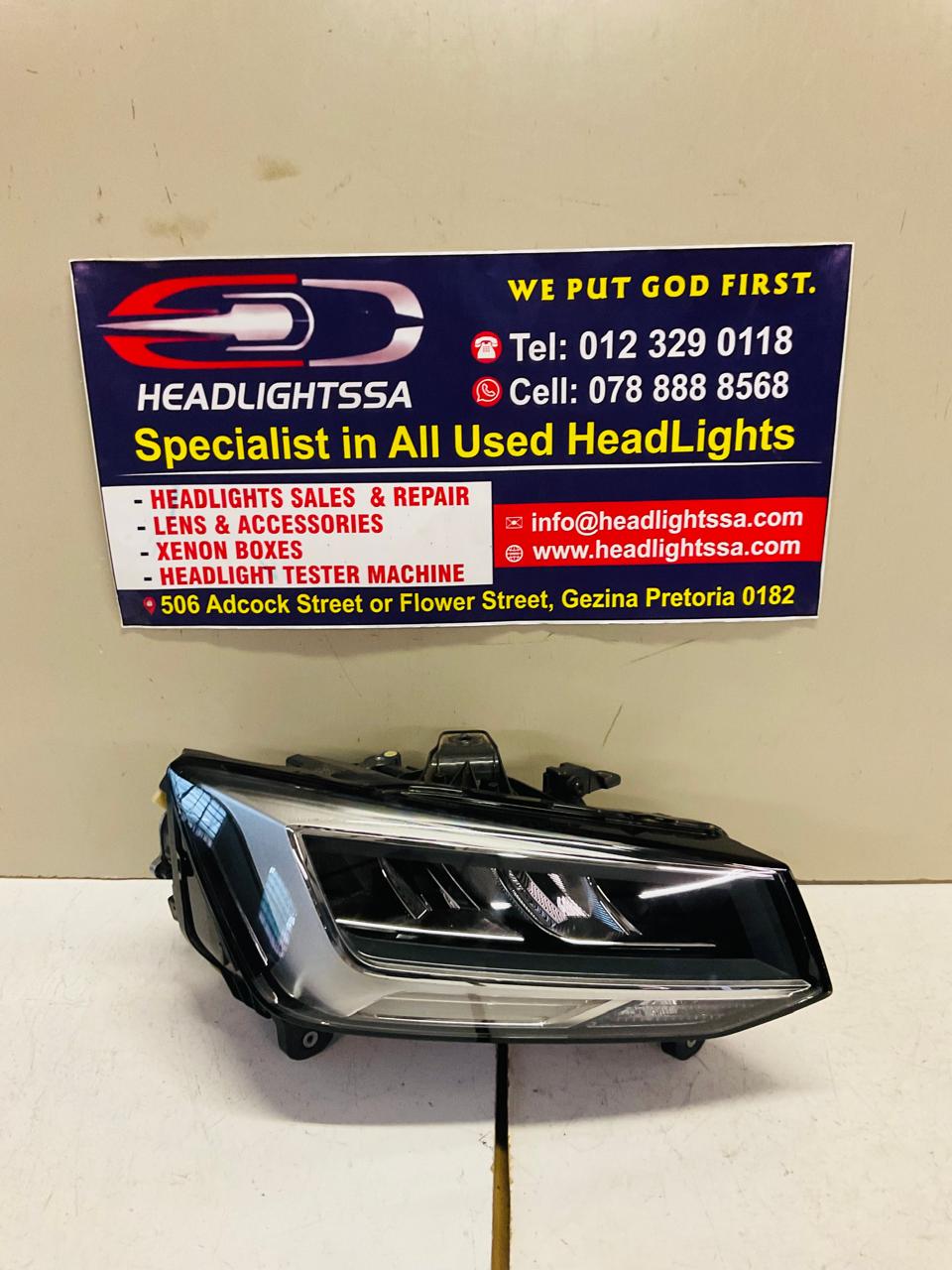 Audi Q2 right side LED headlight - Private Seller Audi Q2 right side LED headlight - Private Seller