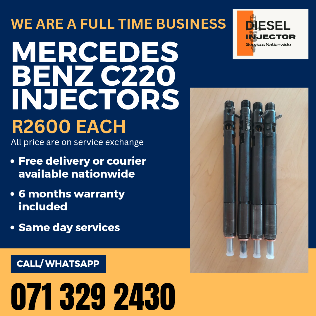 MERCEDES BENZ C220 DIESEL INJECTORS FOR SALE WITH WARRANTY - Private Seller MERCEDES BENZ C220 DIESEL INJECTORS FOR SALE WITH WARRANTY - Private Seller