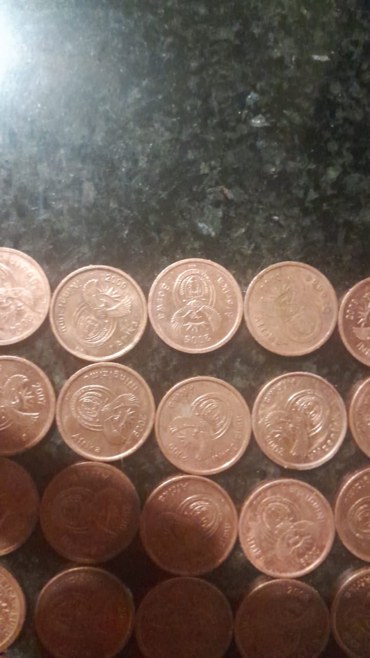 Yes 5cent coins