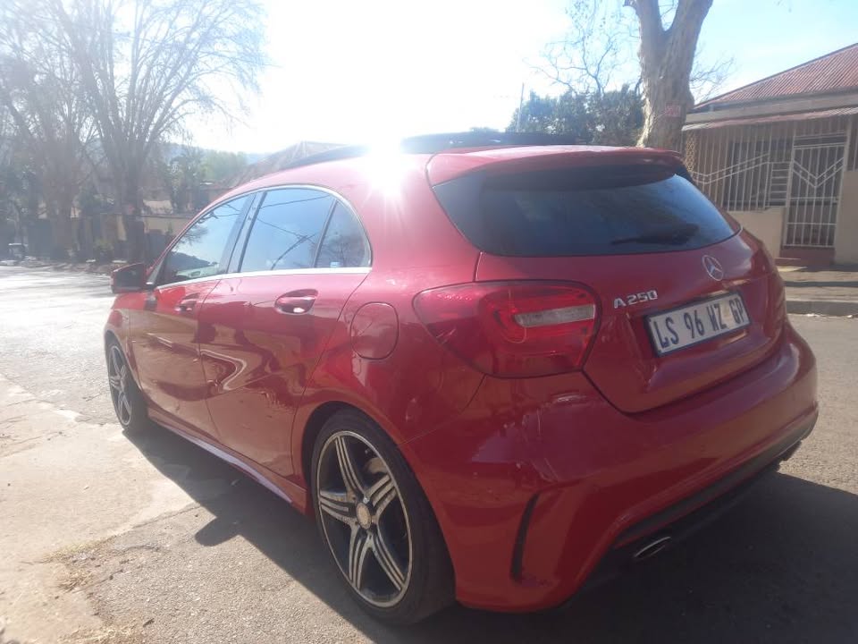 2015 Mercedes Benz A250 AMG PETROL, Automatic, Red, 89000kms Spare Sunroof, Leather