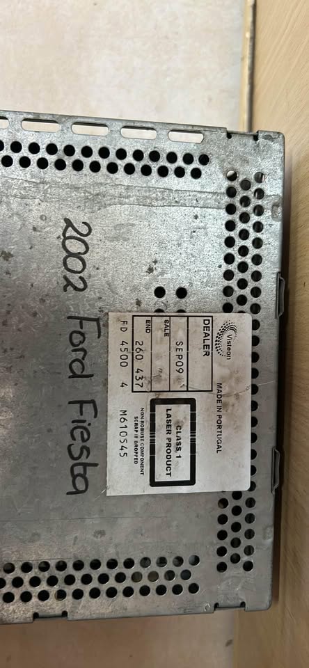 2002 Ford Fiesta Radio For Sale @Circle 7 Used Parts - Private Seller 2002 Ford Fiesta Radio For Sale @Circle 7 Used Parts - Private Seller