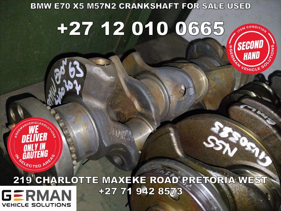 BMW e70 x5 m57n2 crankshaft for sale - Private Seller BMW e70 x5 m57n2 crankshaft for sale - Private Seller