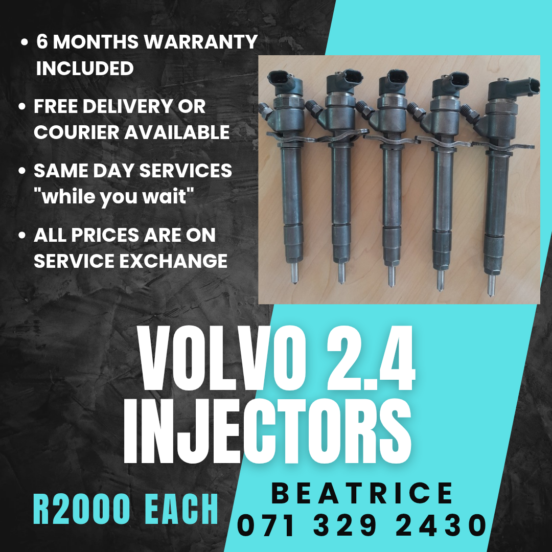 VOLVO 2.4 DIESEL INJECTORS FOR SALE WITH WARRANTY - Private Seller VOLVO 2.4 DIESEL INJECTORS FOR SALE WITH WARRANTY - Private Seller