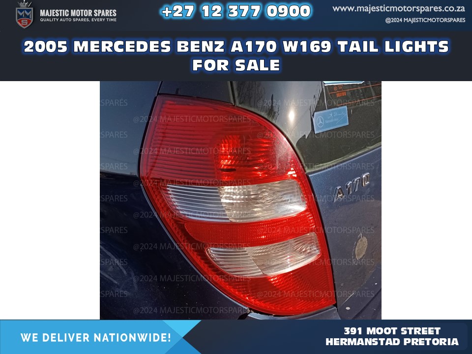 Mercedes-Benz A170 W169 Tail Lights for Sale (2005)