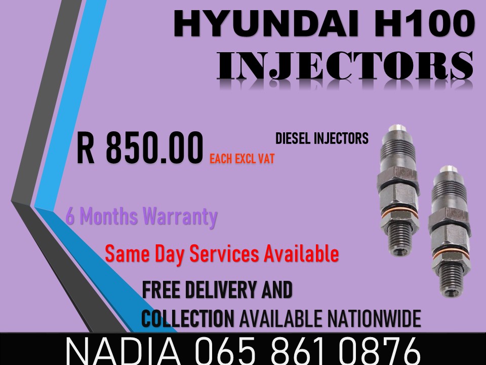 HYUNDAI H100 DIESEL INJECTORS FOR SALE - Private Seller HYUNDAI H100 DIESEL INJECTORS FOR SALE - Private Seller