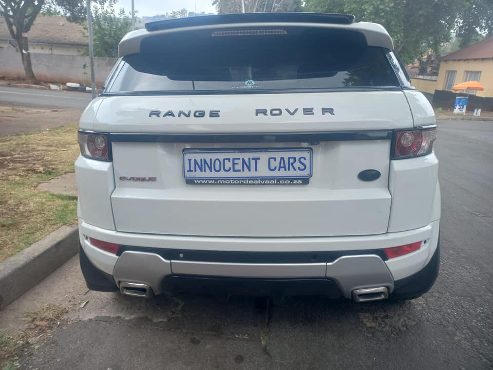 2014 RANGE ROVER EVOQUE SI4 2.0 DYNAMIC PETROL, AUTOMATIC, WHITE COLOR