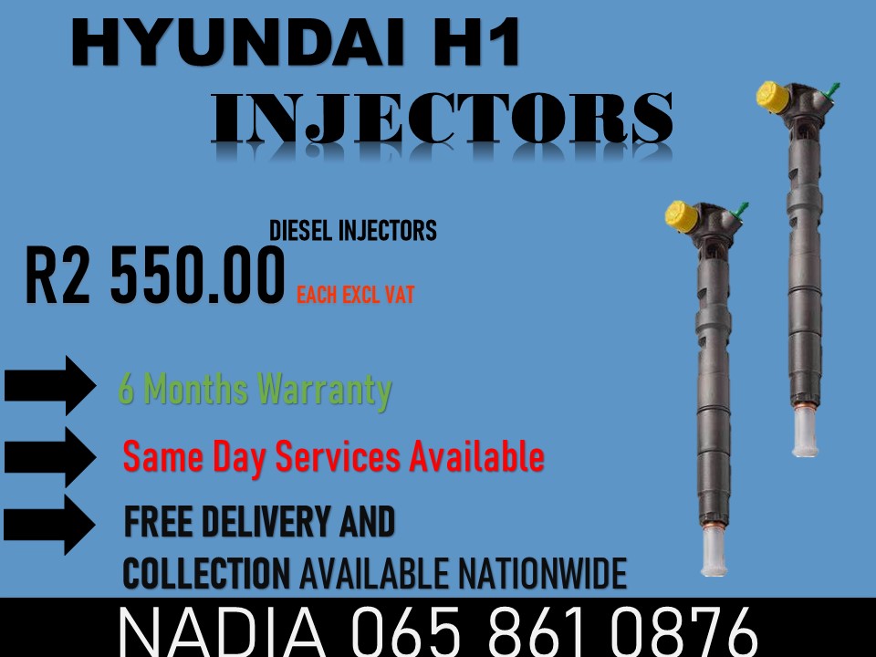 HYUNDAI H1 DIESEL INJECTORS FOR SALE OR TO RECON - Private Seller HYUNDAI H1 DIESEL INJECTORS FOR SALE OR TO RECON - Private Seller