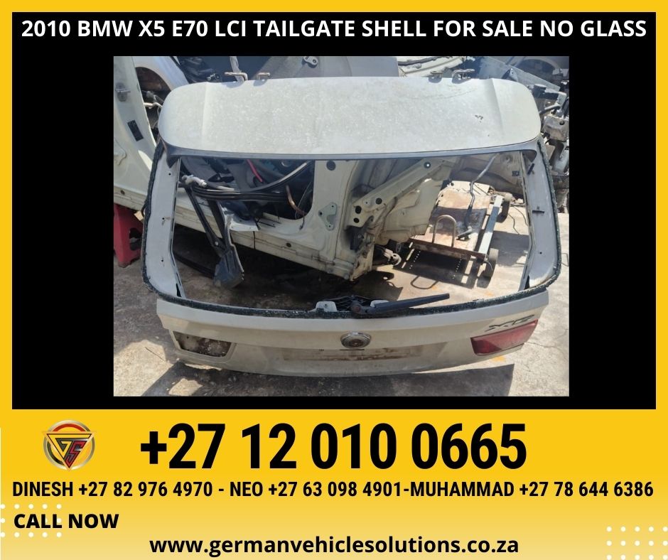 2010 BMW X5 E70 LCI Tailgate Shell for sale Used (No Glass) - Private Seller 2010 BMW X5 E70 LCI Tailgate Shell for sale Used (No Glass) - Private Seller