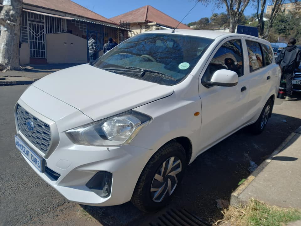 2022 DATSUN GO PLUS 7SEATERS 1.2 ENGINE PETROL, MANUAL, WHITE COLOR, MILEAGE 76000KMS