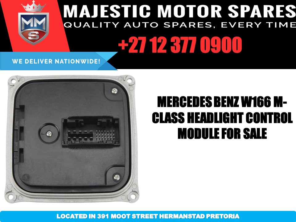 Mercedes Benz W166 M-CLASS ML headlight control module for sale - Private Seller Mercedes Benz W166 M-CLASS ML headlight control module for sale - Private Seller