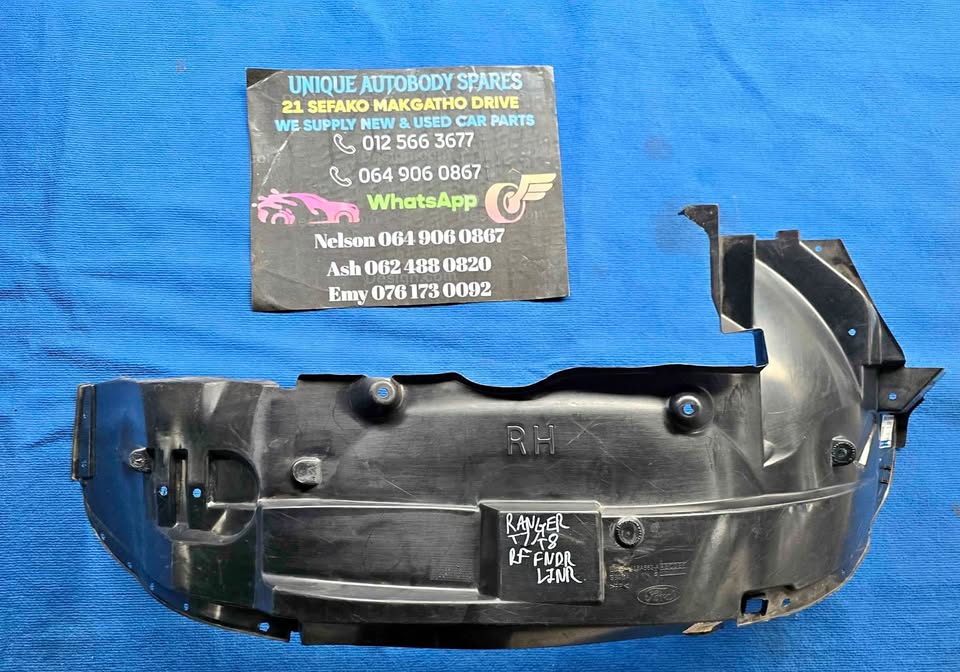 Ford Ranger T7 T8 Right Front Fender Liner