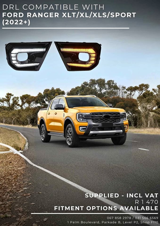 DRL COMPATIBLE WITH FORD RANGER XLT/XLS/SPORT 2022+ - Private Seller DRL COMPATIBLE WITH FORD RANGER XLT/XLS/SPORT 2022+ - Private Seller