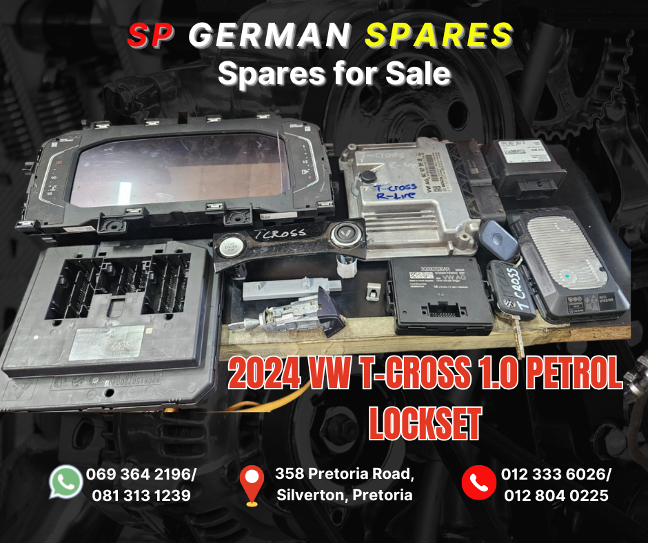 VW T-Cross 1.0 DKJ Petrol 2024 Lockset for Sale! 🔑 - Private Seller