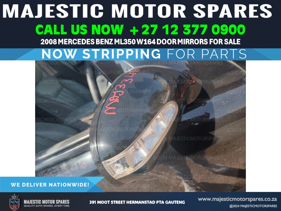Side Mirror with Indicator for Mercedes-Benz ML350 4MATIC W164 (Used) for sale - Private Seller Side Mirror with Indicator for Mercedes-Benz ML350 4MATIC W164 (Used) for sale - Private Seller