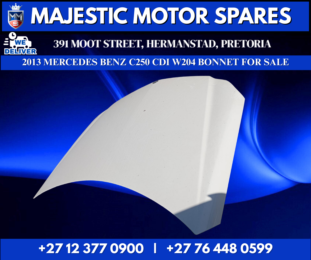 Mercedes C250 CDI BlueEFFICIENCY W204 Bonnet for Sale - Private Seller Mercedes C250 CDI BlueEFFICIENCY W204 Bonnet for Sale - Private Seller