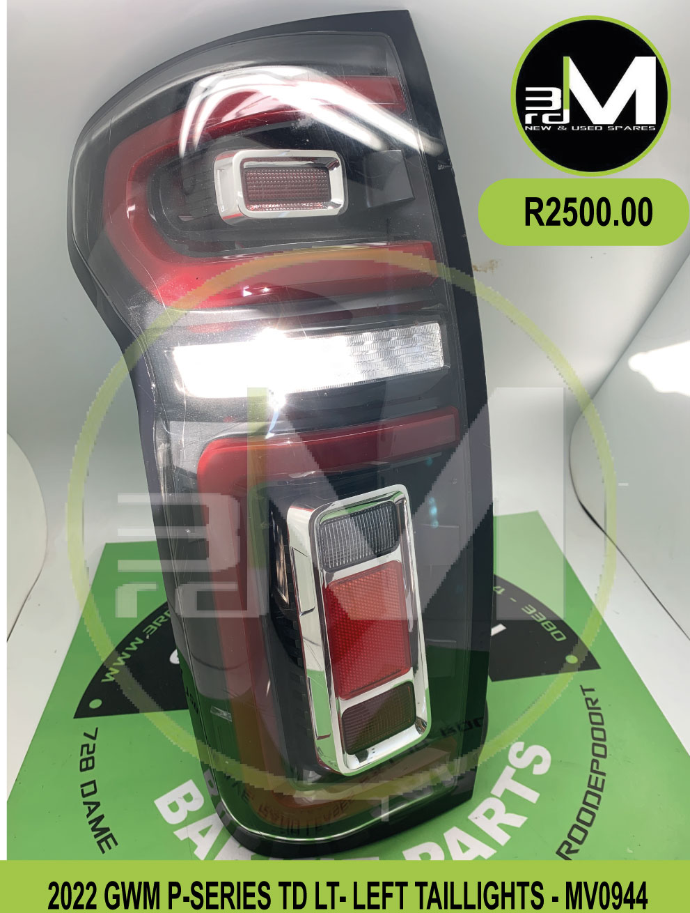 TAIL LIGHTS - LEFT - 2022 GWM P-SERIES - Private Seller TAIL LIGHTS - LEFT - 2022 GWM P-SERIES - Private Seller
