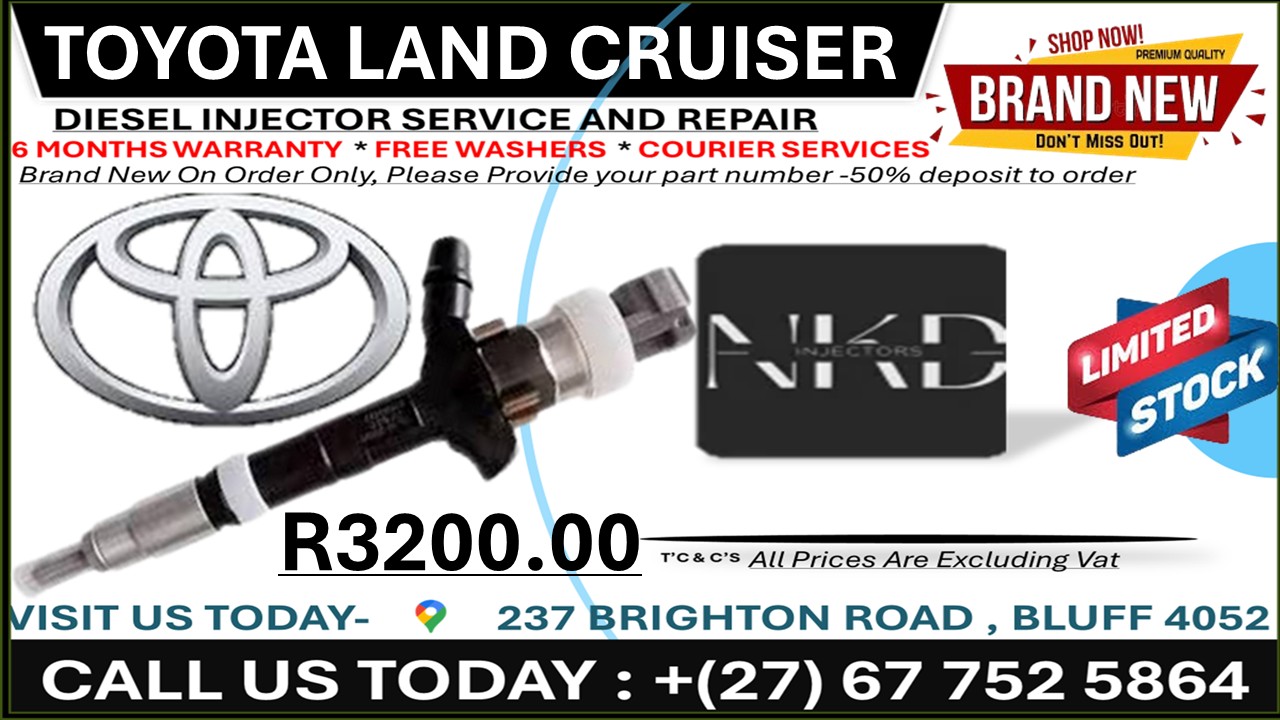 Toyota Land Cruiser(BRAND NEW) Diesel Injectors - Private Seller Toyota Land Cruiser(BRAND NEW) Diesel Injectors - Private Seller