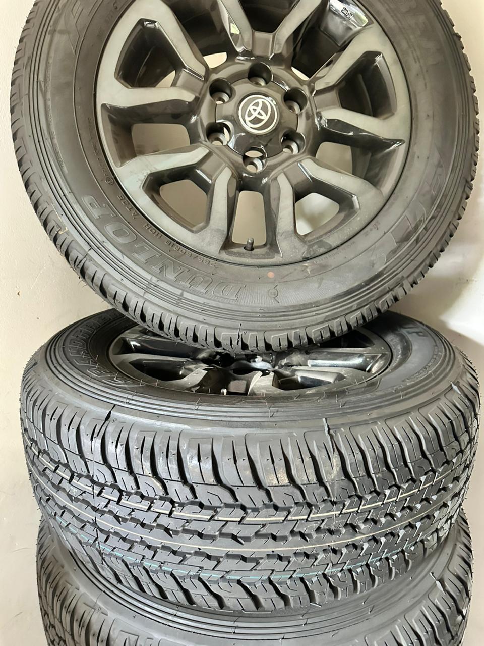 18inch Toyota Legend RS original mags with brand new 265/60/18 Dunlop Grandtrek - Private Seller 18inch Toyota Legend RS original mags with brand new 265/60/18 Dunlop Grandtrek - Private Seller