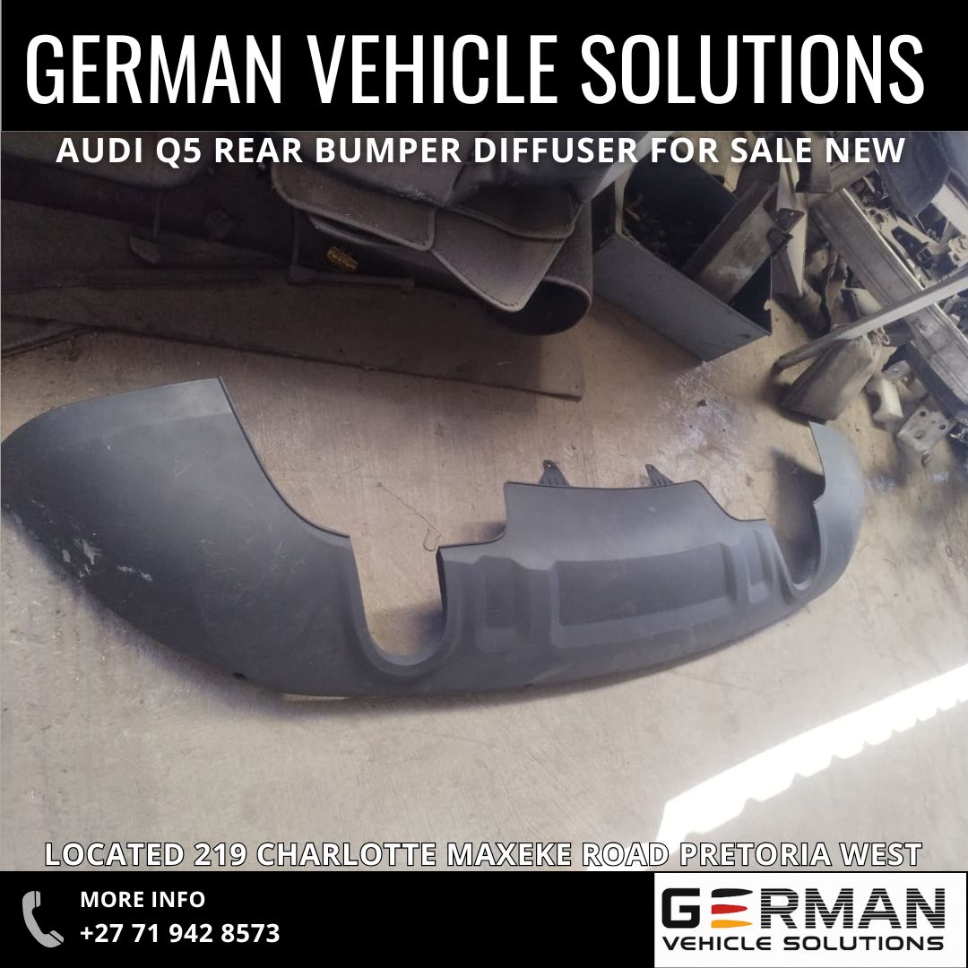 Audi Q5 rear bumper diffuser for sale new - Private Seller