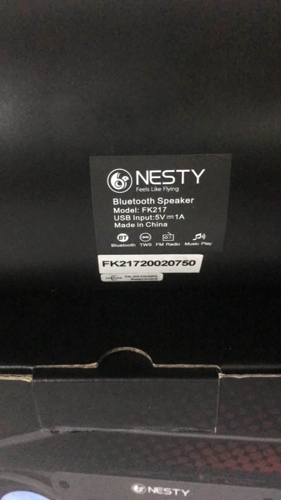 Wireless Speaker Nesty FK217