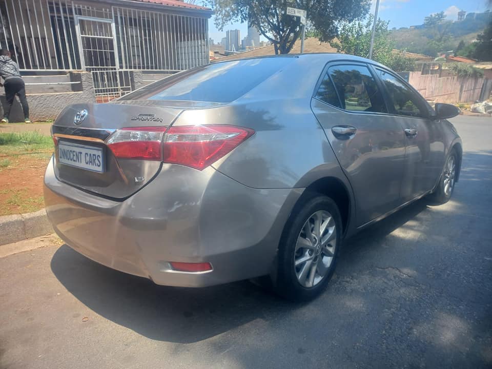 2014 TOYOTA COROLLA PRESTIGE 1.6 PETROL, MANUAL, GREY COLOR, MILEAGE
