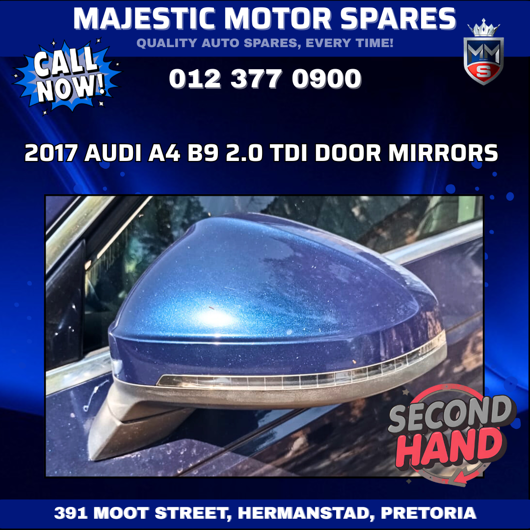Used 2017 Audi A4 B9 2.0 TDI Door Mirrors for Sale - Private Seller