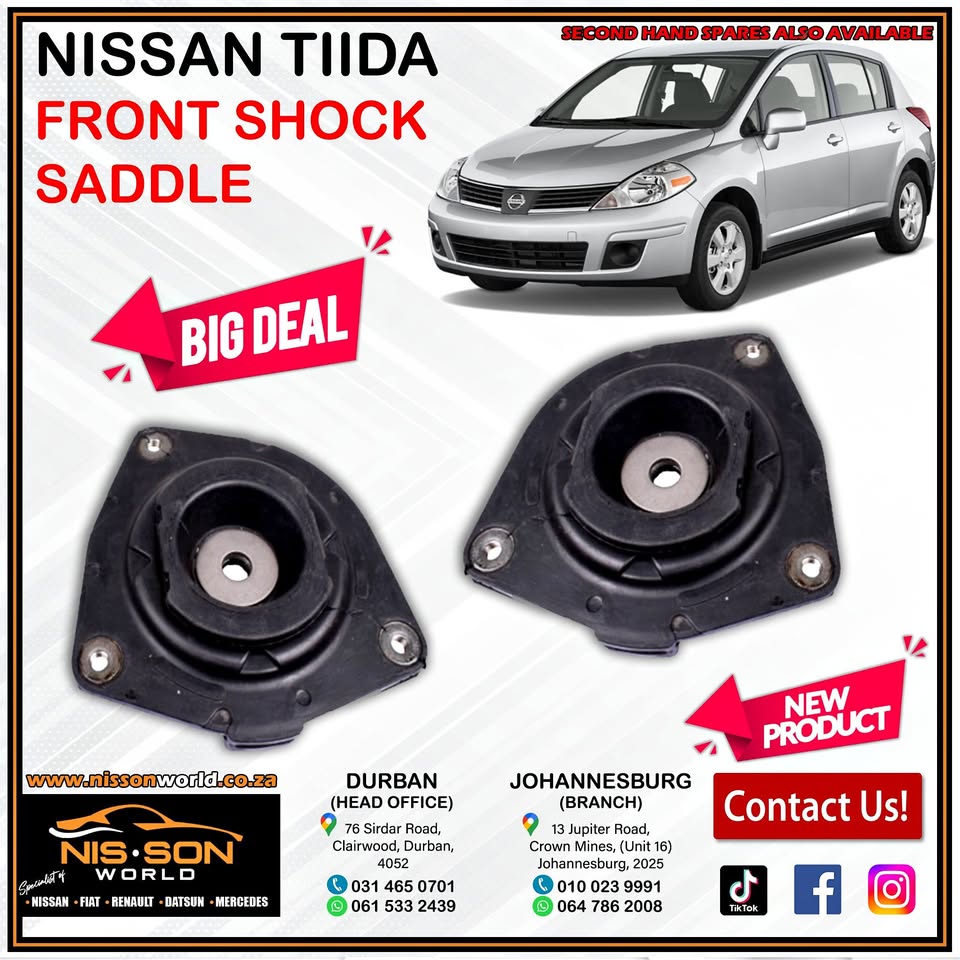 NISSAN TIIDA FRONT SHOCK SADDLE