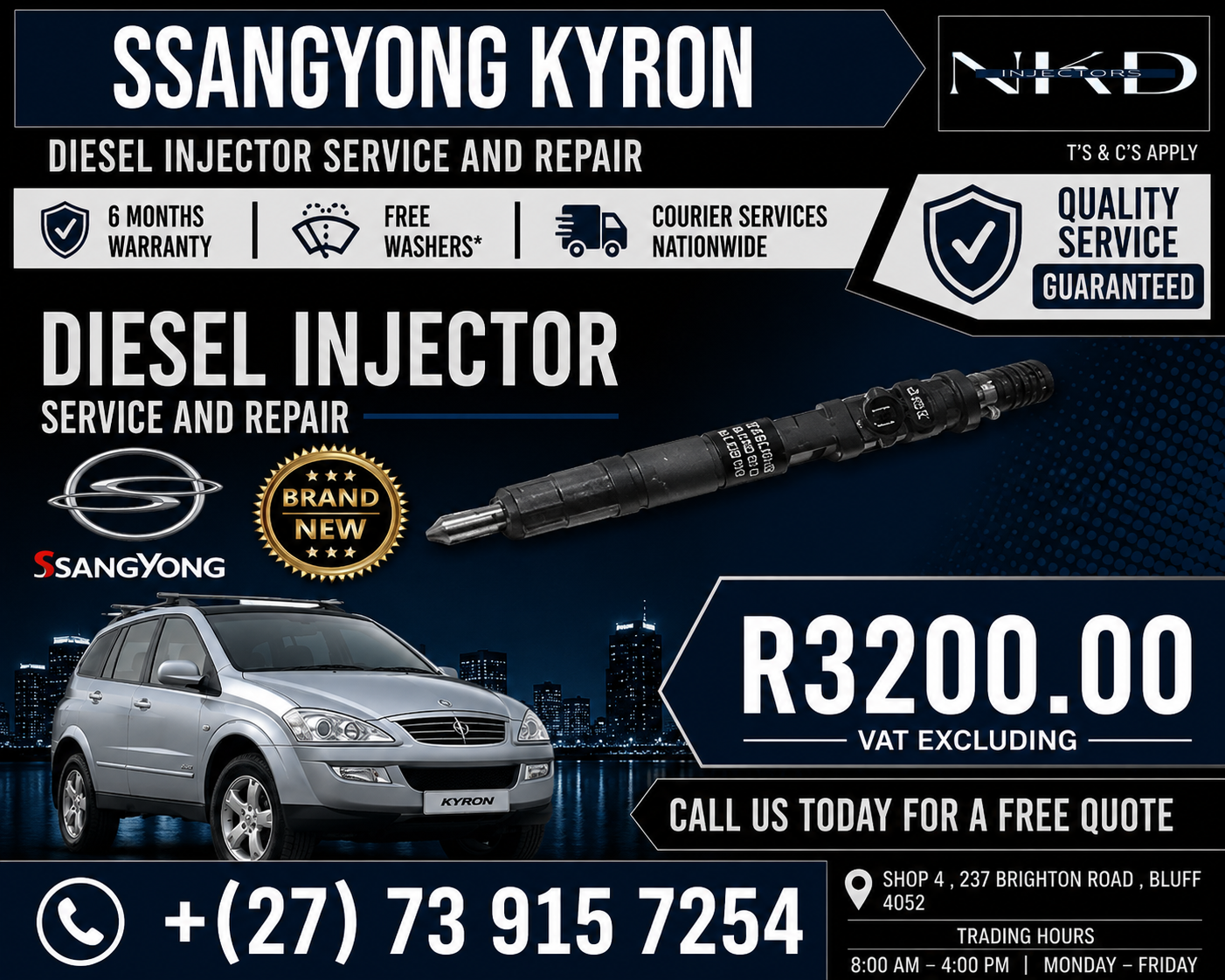 Injectors_For_A_(BRAND NEW)Ssangying_Kyron - Private Seller Injectors_For_A_(BRAND NEW)Ssangying_Kyron - Private Seller
