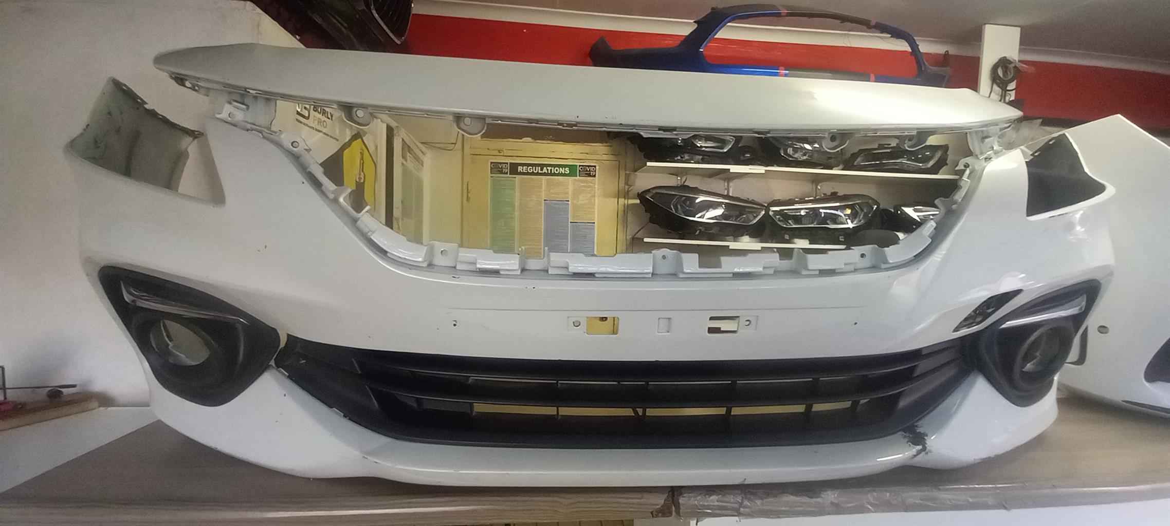 (WHITE) 2021 SUZUKI BALENO FRONT BUMPER FOR SALE - Private Seller (WHITE) 2021 SUZUKI BALENO FRONT BUMPER FOR SALE - Private Seller