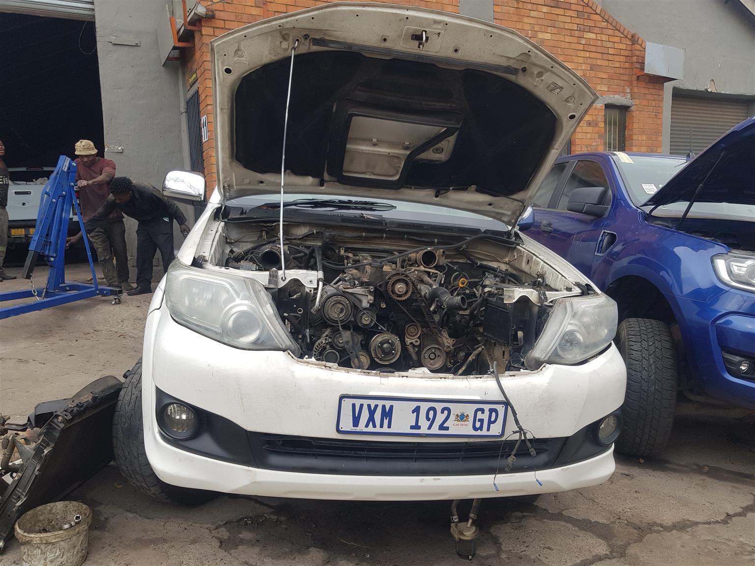 2007 Toyota Fortuner D4D Heritage Manual transmission Stripping for spares - Private Seller 2007 Toyota Fortuner D4D Heritage Manual transmission Stripping for spares - Private Seller