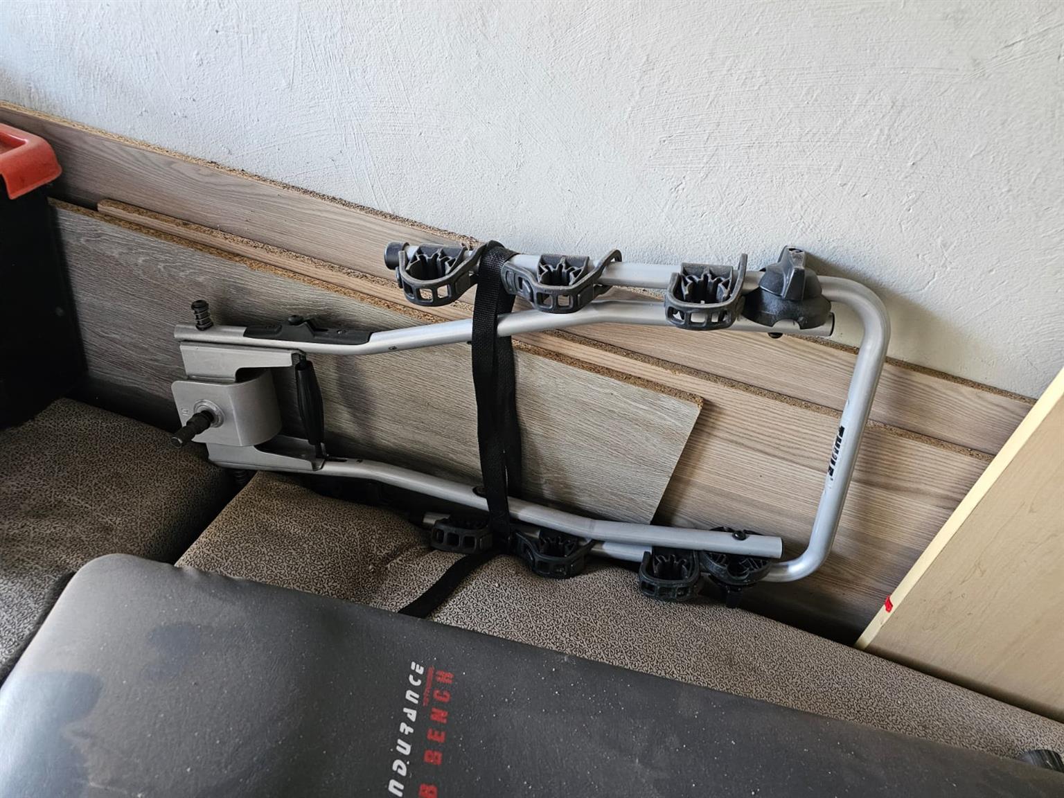 once used 3 bicycle Thule car bicycle rack. Selling for R3000.00 - Private Seller once used 3 bicycle Thule car bicycle rack. Selling for R3000.00 - Private Seller