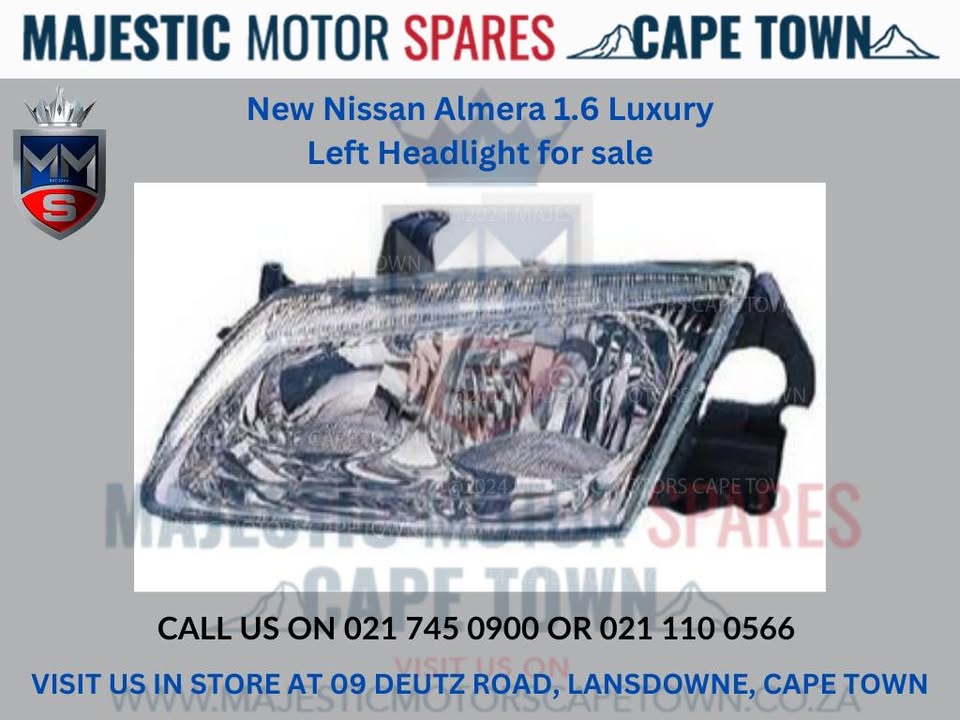 Nissan Almera 1.6 Luxury Left Headlight for sale - Private Seller Nissan Almera 1.6 Luxury Left Headlight for sale - Private Seller