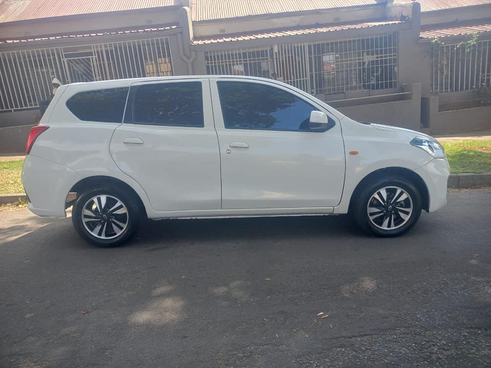 2020 DATSUN GO PLUS 1.2 PETROL, MANUAL, WHITE COLOR, MILEAGE 7SEATER, SK