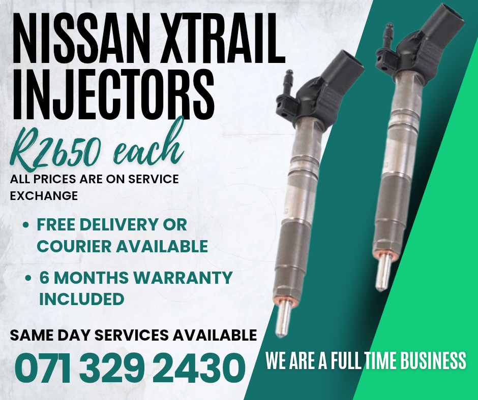 NISSAN XTRAIL 2.0 INJECTORS FOR SALE WITH WARRANTY INCLUDED - Private Seller NISSAN XTRAIL 2.0 INJECTORS FOR SALE WITH WARRANTY INCLUDED - Private Seller