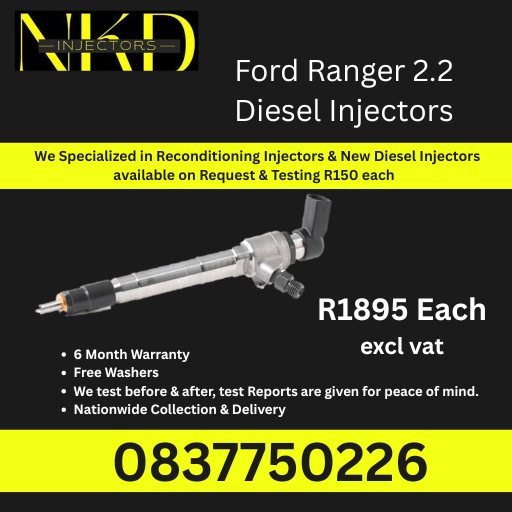 Ford Ranger 2.2 Diesel injectors for sale - Private Seller Ford Ranger 2.2 Diesel injectors for sale - Private Seller