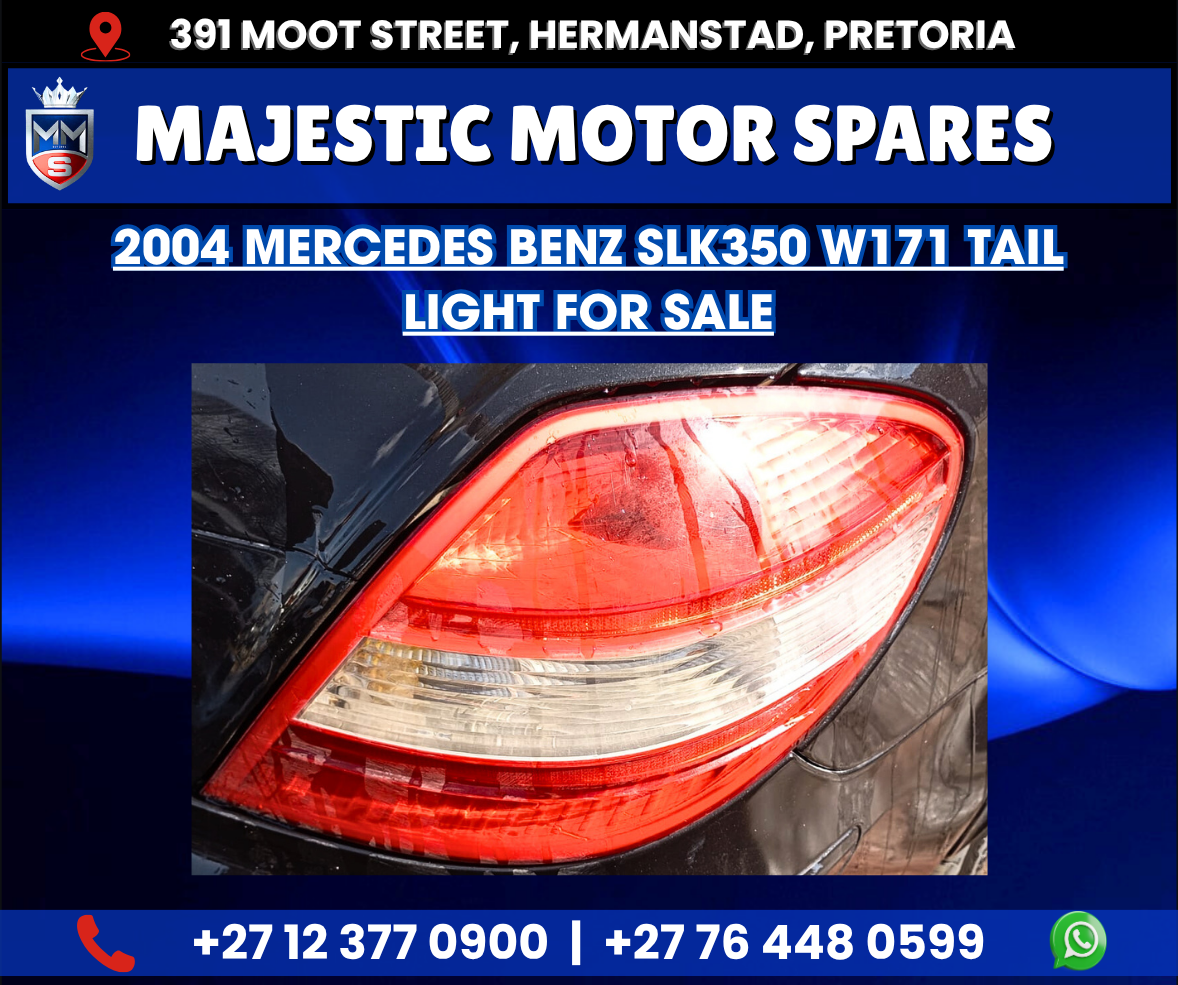 Used Mercedes-Benz SLK350 W171 Tail Light for Sale - Private Seller Used Mercedes-Benz SLK350 W171 Tail Light for Sale - Private Seller