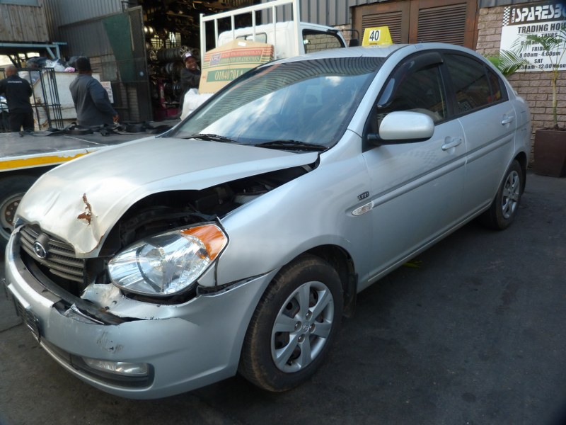 Hyundai Accent 1.6 GLS Manual Silver - 2010 SPARESBOYZ STRIPPING FOR SPARES - Private Seller Hyundai Accent 1.6 GLS Manual Silver - 2010 SPARESBOYZ STRIPPING FOR SPARES - Private Seller
