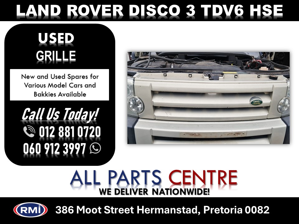 Gold Land Rover Discovery 3 TDV6 Hse Used Grille for Sale - Private Seller Gold Land Rover Discovery 3 TDV6 Hse Used Grille for Sale - Private Seller