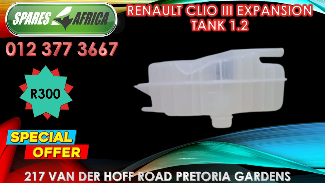 RENAULT CLIO III EXPANSION TANK 1.2 - Private Seller RENAULT CLIO III EXPANSION TANK 1.2 - Private Seller