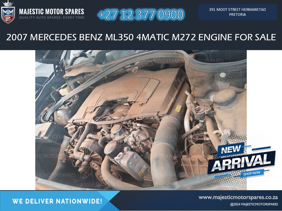 2007 Mercedes Benz ML350 4Matic M272 Petrol Engine for Sale - Used - Private Seller