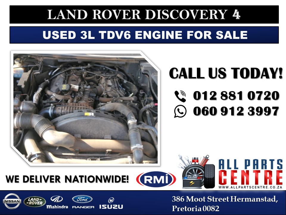 Land Rover Discovery 4 Used 3.0 TDV6 Engine for Sale