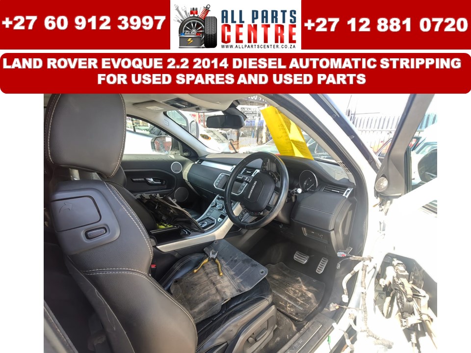 Land Rover Range Rover Evoque stripping for used spares and used parts