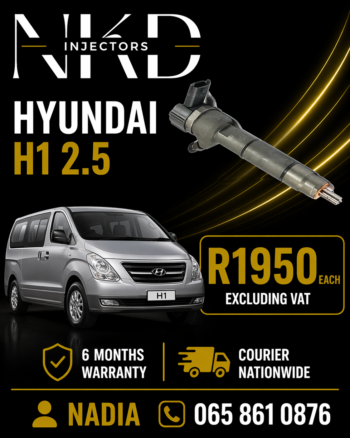 DIESEL INJECTORS FOR SALE/RECONED FOR HYUNDAI H1 - Private Seller DIESEL INJECTORS FOR SALE/RECONED FOR HYUNDAI H1 - Private Seller