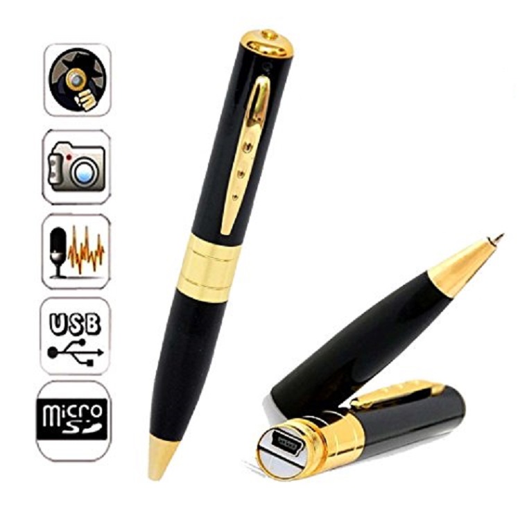 Spy Pen Digital HD Colour Video Audio Recorder with Micro SD Card Slot. Brand New Products.